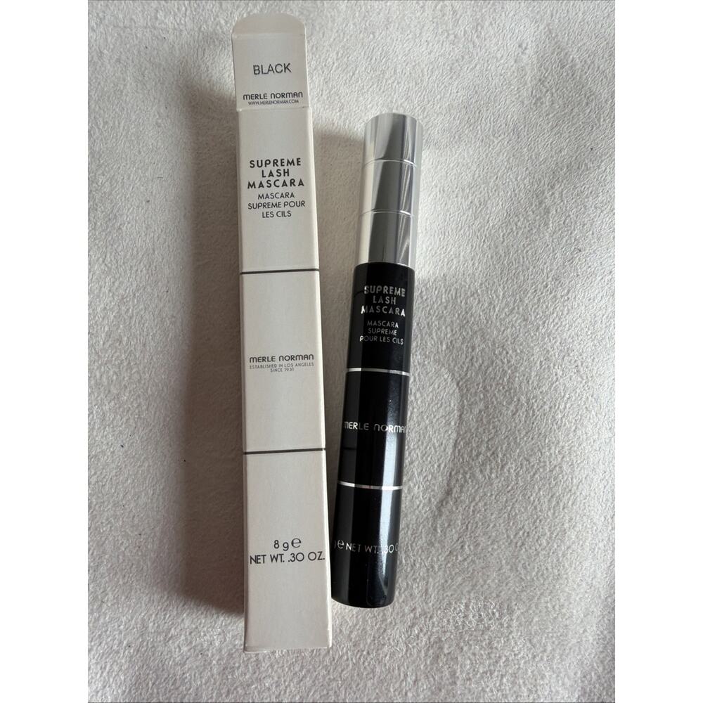 Merle Norman SUPREME LASH MASCARA BLACK COLOR NWB FRESH, Fast Shipping